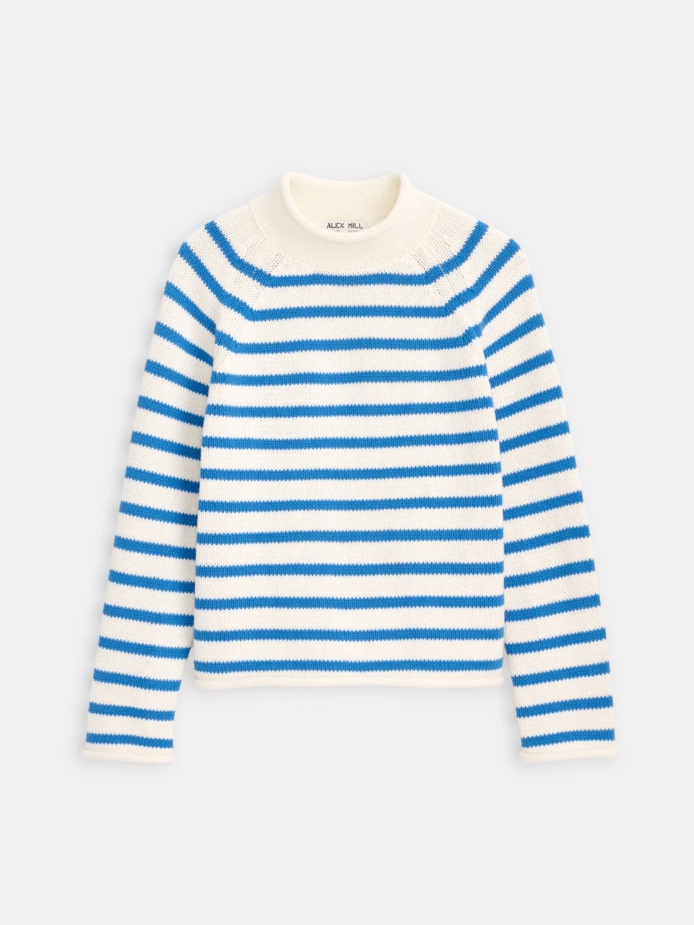 Vineyard Vines Crewneck sweatshirt in white and blue